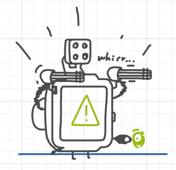 A panel from What's The Point, episode five of the Board Boards object show by Furretwalk/WalkingFurret.